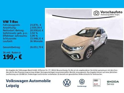 Gebraucht VW T-Roc R-line 110 PS (80 kW) 2024 Grau SUV