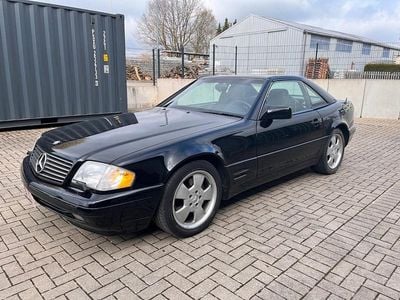 Brugt Mercedes SL320 231 HK (169 kW) 1996 Sort Cabriolet