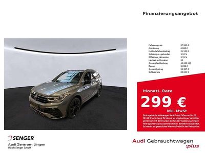 Usata VW Tiguan Allspace R-line 200 CV (147 kW) 2022 Grigio SUV