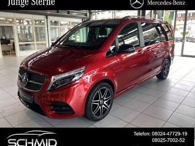 Rot Gebraucht 2022 Mercedes V300 Exclusive Van / Kleinbus | 70.987 € (Fairer Preis)