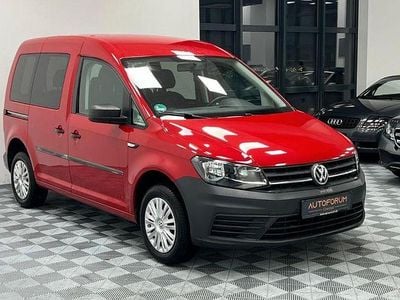 Gebraucht VW Caddy Conceptline 102 PS (75 kW) 2018 Rot Van / Kleinbus