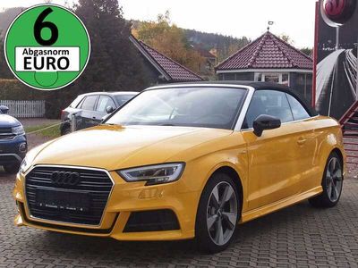 gebraucht Audi A3 Cabriolet 1.4 TFSI sport 3x s line LED ACC B&O AHK...