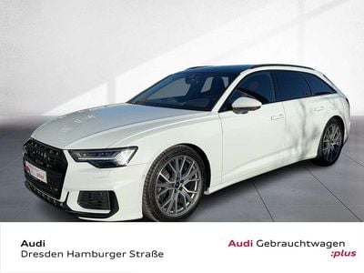 Gebraucht Audi S6 Ambiente 344 PS (253 kW) 2023 Gletscherweiß metallic Kombi
