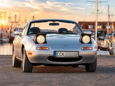 Gebraucht Mazda MX5 116 PS (85 kW) 1993 Silber Cabrio