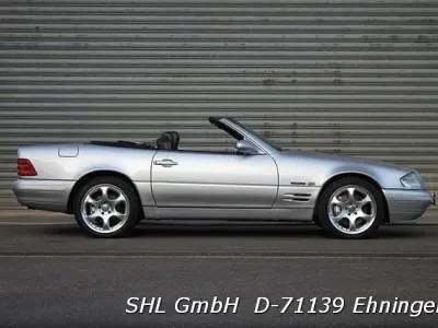 Gebraucht Mercedes SL320 Edition 224 PS (164 kW) 2000 Silber Cabrio