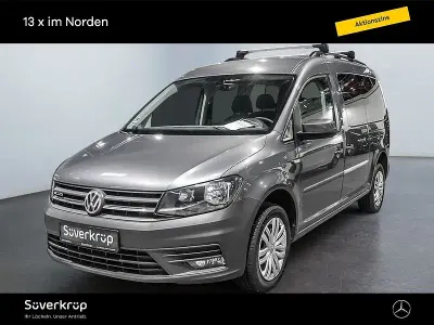 Używany VW Caddy Maxi Trendline 150 KM (110 kW) 2017 Szary Minivan