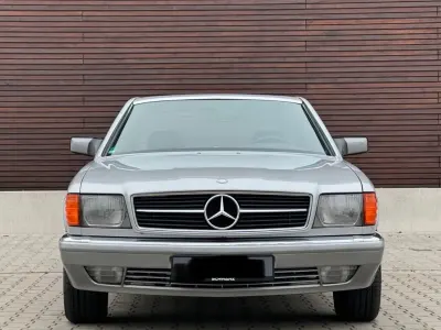 Brugt Mercedes 500 1988 Sølv Coupe