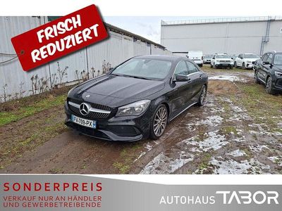 Gebraucht Mercedes CLA180 AMG line 122 PS (89 kW) 2017 Nachtschwarz Limousine