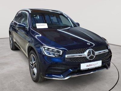 Gebraucht Mercedes GLC300 AMG line 258 PS (189 kW) 2022 Cavansitblau metallic SUV