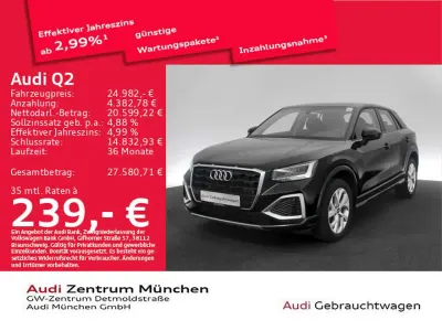 Usata Audi Q2 Advanced 150 CV (110 kW) 2023 Nero SUV