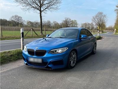 Usata BMW M235 326 CV (239 kW) 2014 Blu Coupé