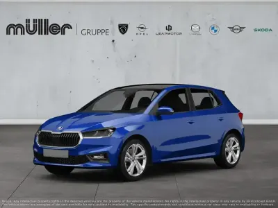 Brugt Skoda Fabia Easy 65 HK (47 kW) 2023 Blå Hatchback