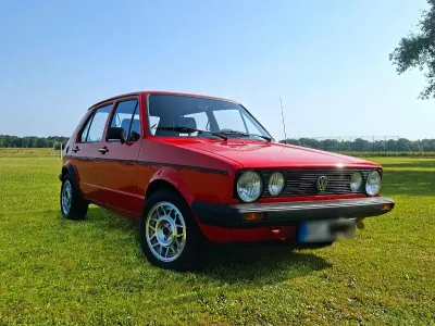 Brugt VW Golf I 70 HK (51 kW) 1983 Rød Hatchback