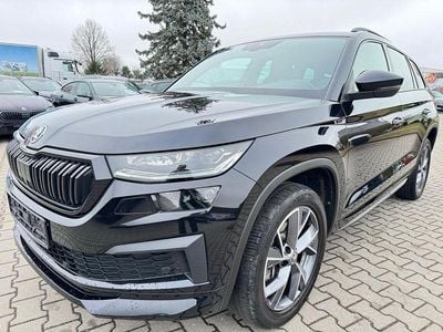 Gebraucht Skoda Kodiaq SportLine 200 PS (147 kW) 2022 Schwarz SUV