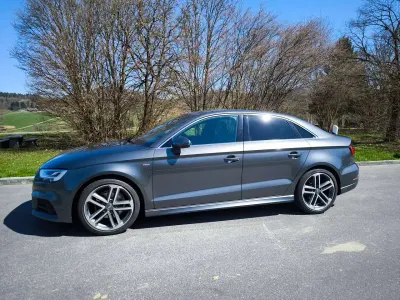Brugt Audi A3 S-Line 150 HK (110 kW) 2017 Grå Sedan