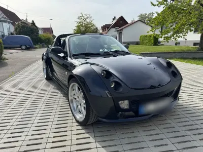 Gebraucht Smart Roadster Brabus 101 PS (74 kW) 2004 Schwarz Cabrio