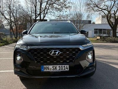 Gebraucht Hyundai Santa Fe Premium 200 PS (147 kW) 2019 Schwarz SUV