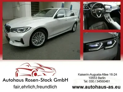 Używany BMW 320 Luxury Line 190 KM (139 kW) 2021 Biały Sedan/Limuzyna