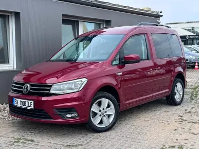 Gebraucht VW Caddy Comfortline 150 PS (110 kW) 2019 Rot Van / Kleinbus