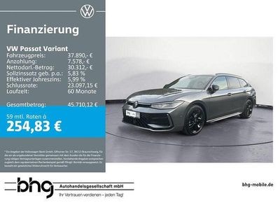Begagnad VW Passat R-line 150 HK (110 kW) 2025 Grå Kombi