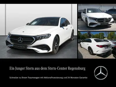 Gebraucht Mercedes E220 AMG 197 PS (144 kW) 2025 Unilack polarweiß Limousine