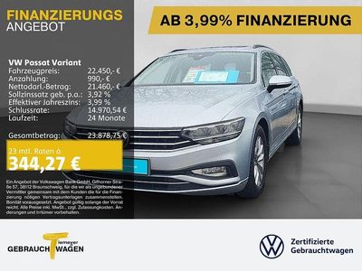 Silber Gebraucht 2022 VW Passat Business Kombi | 22.450 € (Fairer Preis)