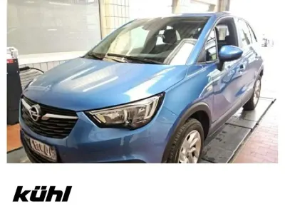 Gebraucht Opel Crossland X Edition 110 PS (80 kW) 2018 Arktis blau (m2) SUV