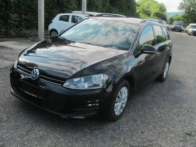 Gebraucht VW Golf VII 110 PS (80 kW) 2014 Schwarz Kombi