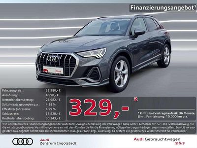 Grau Gebraucht 2021 Audi Q3 S-Line SUV | 31.980 € (Fairer Preis)