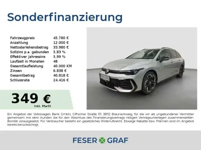 Gebraucht VW Golf VIII R-line 204 PS (150 kW) 2025 Oyster silver metallic Kombi