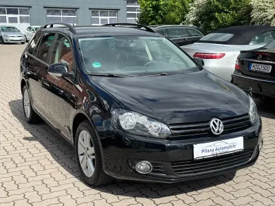 Gebraucht VW Golf VII Match 86 PS (63 kW) 2013 Schwarz Kombi