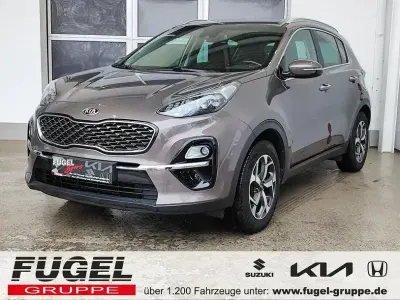 Gebraucht Kia Sportage DREAM-TEAM Edition 132 PS (97 kW) 2019 (l2b) copperstone met. SUV
