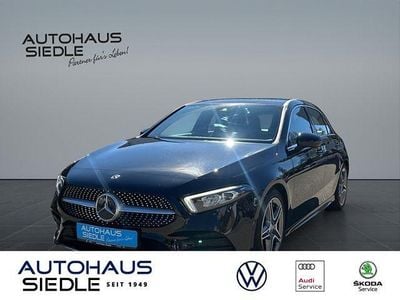 Usata Mercedes A200 AMG line 163 CV (119 kW) 2018 Nero Berlina