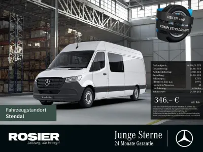 Gebraucht Mercedes Sprinter 170 PS (125 kW) 2024 Weiss / arktikweiss Van
