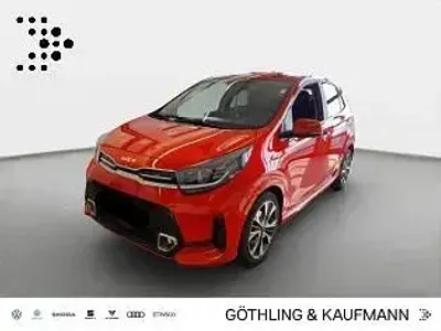 Gebraucht Kia Picanto GT-Line 101 PS (74 kW) 2022 (a2r) shiny red met. Kleinwagen