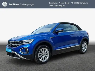 Gebraucht VW T-Roc Cabriolet Move 150 PS (110 kW) 2023 Blau Cabrio