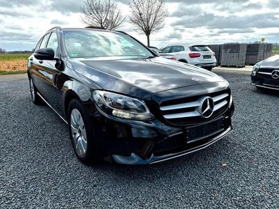 Occasion Mercedes C200 Business 184 PK (135 kW) 2019 Zwart Stationwagen