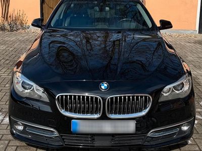 Gebraucht BMW 520 Luxury Line 190 PS (139 kW) 2015 Schwarz Kombi