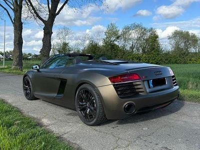 Second-hand Audi R8 Spyder Sport 430 CP (316 kW) 2013 Gri Cabrio
