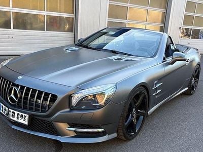 Brugt Mercedes SL350 306 HK (225 kW) 2012 Grå Cabriolet