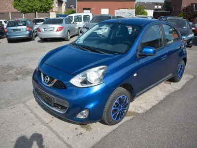Gebraucht Nissan Micra Acenta 80 PS (58 kW) 2017 Blau Kleinwagen