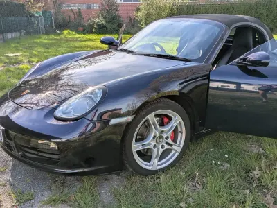 Begagnad Porsche Boxster S 2006 Svart Cab