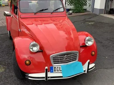 Gebraucht Citroën 2CV 29 PS (21 kW) 1981 Rot Limousine