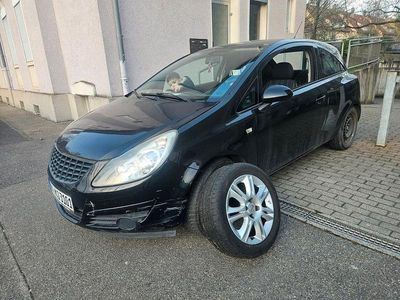 Gebraucht Opel Corsa Sport 80 PS (58 kW) 2008 Schwarz Kleinwagen