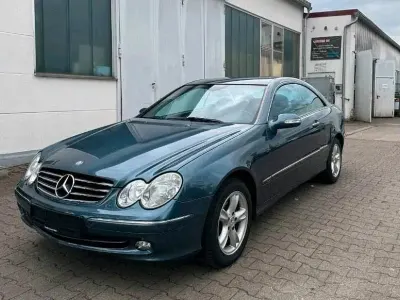 Używany Mercedes CLK200 163 KM (119 kW) 2005 Niebieski Coupe