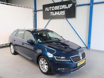 Gebraucht Skoda Superb Business Line 120 PS (88 kW) 2016 Blau Kombi