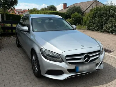 Gebraucht Mercedes C180 2015 Silber Kombi