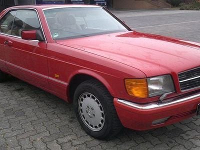 Usata Mercedes 500 265 CV (194 kW) 1988 Rosso Coupé
