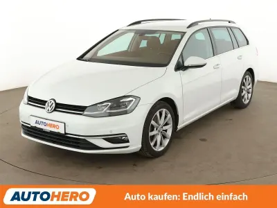 Second-hand VW Golf VII Highline 125 CP (91 kW) 2017 Alb Break