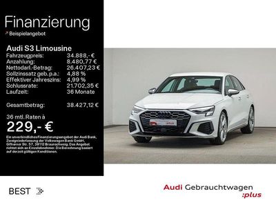 Gebraucht Audi S3 Sport 310 PS (228 kW) 2022 Ibisweiß Limousine